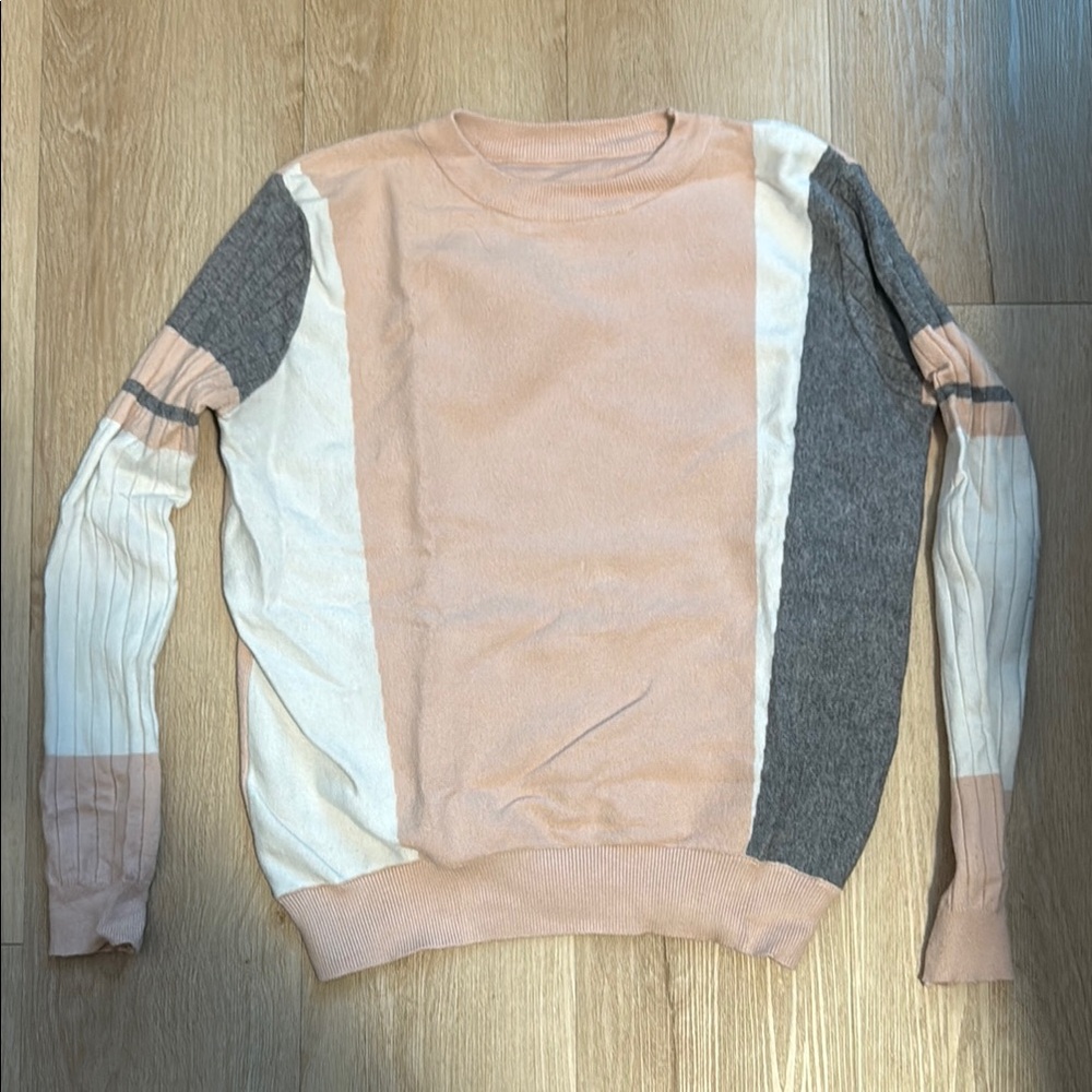 Colorblock Sweater